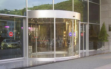 氟碳噴涂全弧自動(dòng)門