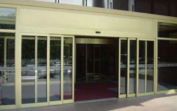 氟碳噴涂套疊自動(dòng)門