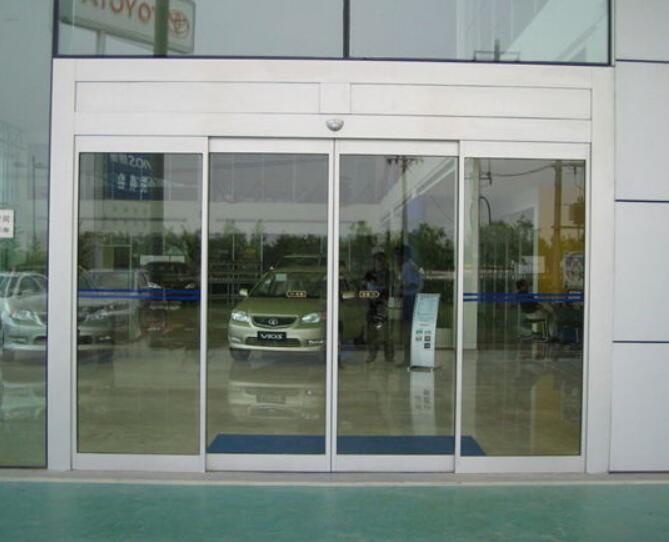 氟碳噴涂小立邊自動門