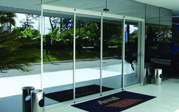 鏡面玻璃自動(dòng)平移門