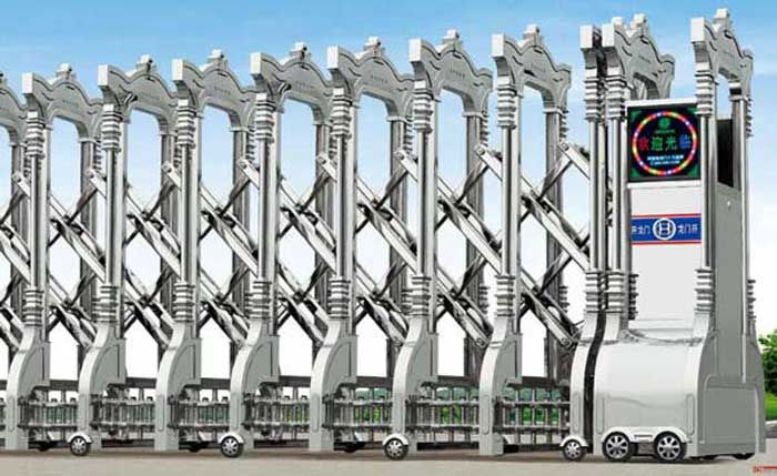 大天王HL-LK01不銹鋼伸縮門