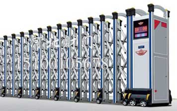 吉祥106B鋁合金電動伸縮門