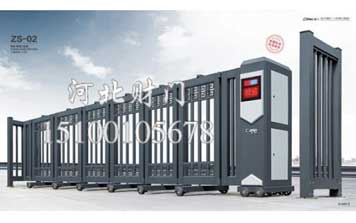 電動(dòng)折疊門 - 高端工業(yè)懸浮折疊門-(3)