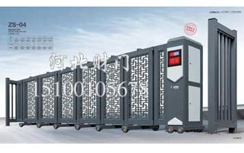 電動(dòng)折疊門 - 高端工業(yè)懸浮折疊門-(4)