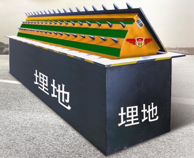 防沖撞液壓路障