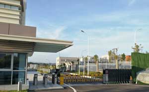 杭州潤(rùn)生科技伸縮門案例