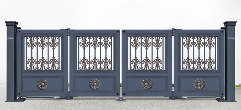 智能懸折門938-B3（深灰）