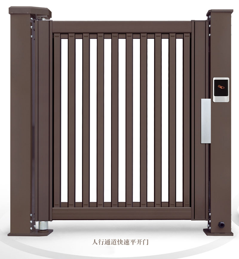 人行通道快速平開門K5500-A1型（深咖）