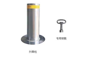 半自動升降柱
