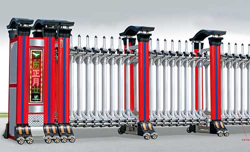 巨無霸分段系列一號(hào)伸縮門