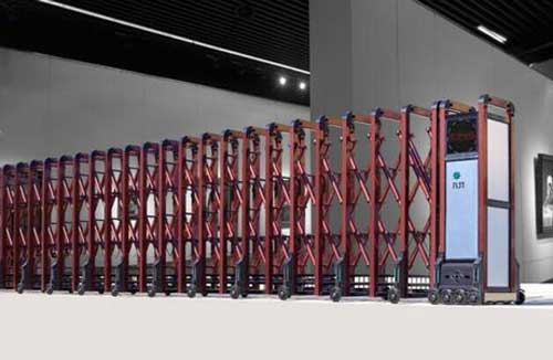 電動伸縮門-4160紅龍門