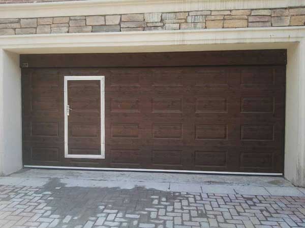 木質(zhì)車庫(kù)門子母門