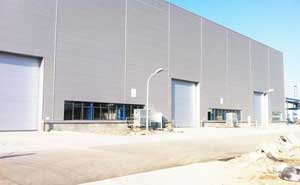 神華寧夏鋼制卷簾門案例