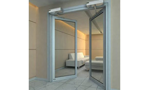 自動感應門 - 90度自動門