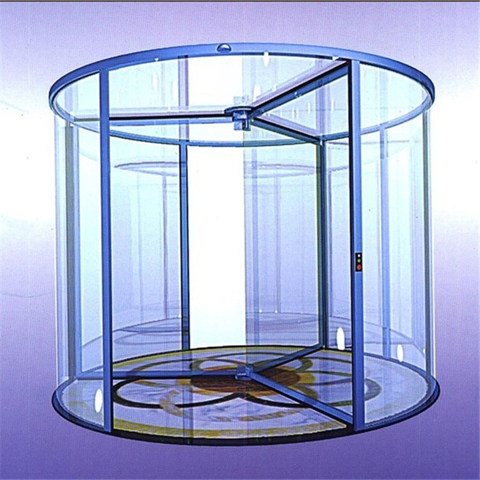 水晶三翼自動旋轉(zhuǎn)門