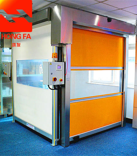 雷達(dá)pvc防塵快速卷簾門(mén)廠家直銷(xiāo)