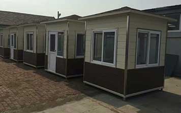 崗亭 - 雕花板崗亭