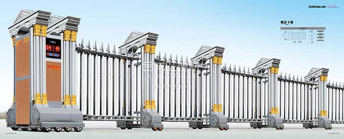 帝王一號電動伸縮門