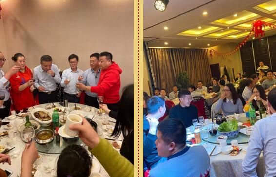 推杯換盞，享受饕餮盛宴