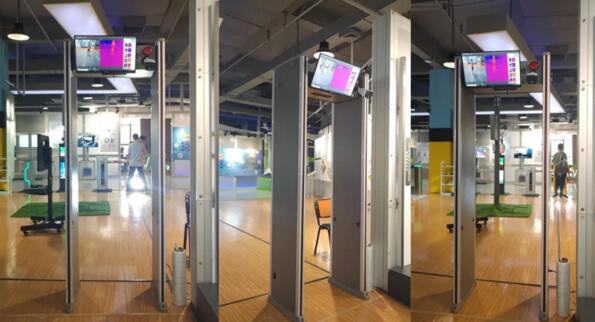 熵基科技無感熱成像安檢門