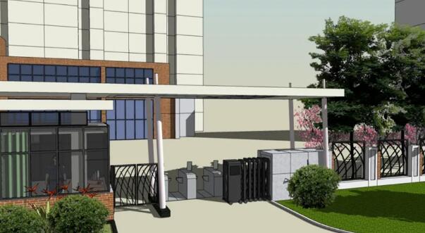 第一道防線：智慧人行+智慧車行，嚴(yán)把社區(qū)入口關(guān)