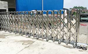 沅江華田村華石三賓館電動(dòng)門(mén)案例