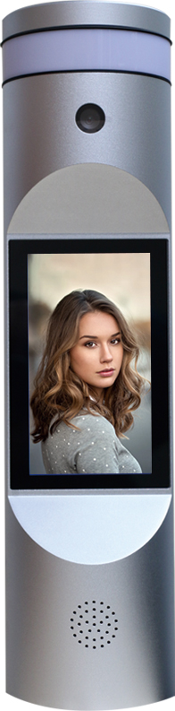 圓柱式人臉識別機