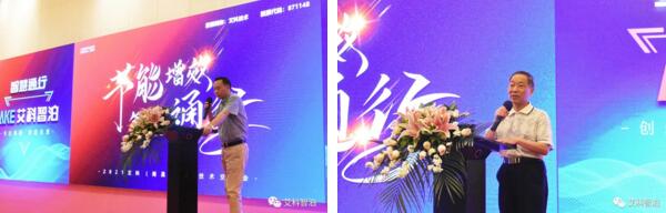 舒春林先生（左）、劉一林先生（右）