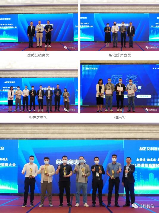 服務(wù)質(zhì)量明星獎、明星項目獎、銷售先鋒獎