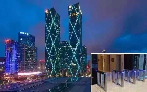 深圳皇崗商務(wù)中心通道閘案例 - 中出網(wǎng)-智能出入口與停車充電門戶