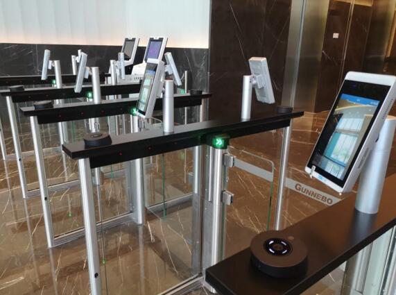 令令開門智能門禁和智能訪客系統(tǒng)落地立橋金融中心