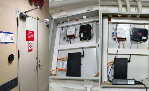 深圳電信機房令令產(chǎn)品安裝實景圖