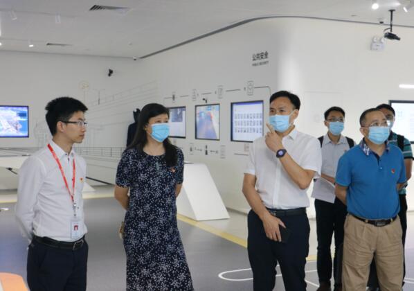 廣州市人社局職建處赴佳都科技參觀調研