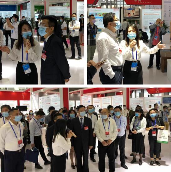 廣東省科技廳領(lǐng)導(dǎo)參觀佳都展臺(tái)