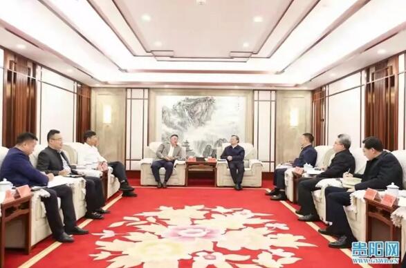 貴州省委常委、貴陽(yáng)市委書(shū)記胡忠雄會(huì)見(jiàn)佳都科技集團(tuán)董事長(zhǎng)劉偉一行