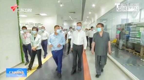 廣東省、遼寧省領(lǐng)導(dǎo)一行蒞臨佳都科技視察