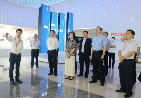 江西省委常委、副省長(zhǎng)吳忠瓊一行調(diào)研佳都科技