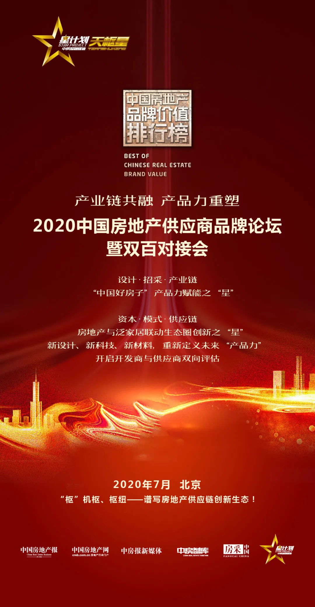 中國房地產(chǎn)供應(yīng)商品牌論壇暨雙百對接會