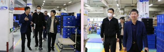 廈門市集美區(qū)副區(qū)長張達(dá)、工信局副局長王志衛(wèi)領(lǐng)導(dǎo)一行到立林走訪參觀