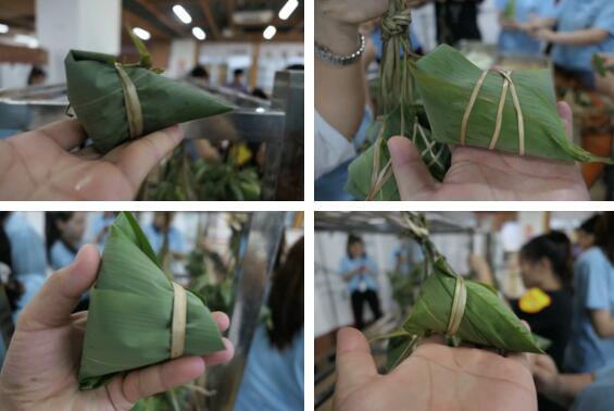 各式各樣的粽子就裝滿了籃子