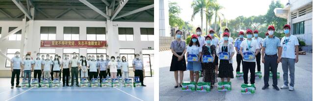 立林黨總支為戰(zhàn)疫在一線的立林黨員、志愿者送上慰問