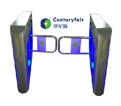 全自動園弧擺閘（防撞）