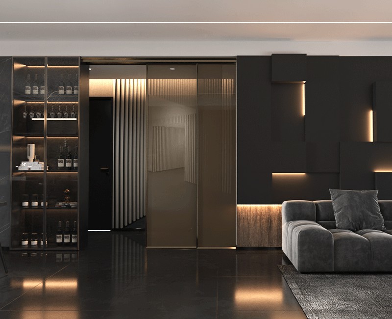 智能聯(lián)動(dòng)門雙軌