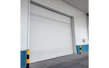 卷簾門 - 白色工業(yè)防風(fēng)卷簾門