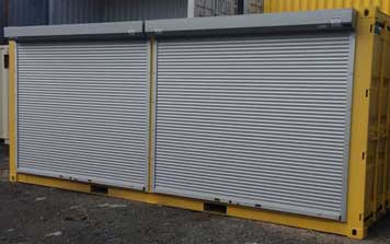 卷簾門 - 手動鋁合金卷簾門