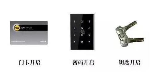 耶魯智能鎖YDM3211集智能卡、密碼、機(jī)械鑰匙三種開啟方式于一體