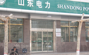 山東陽谷電力自動(dòng)門案例