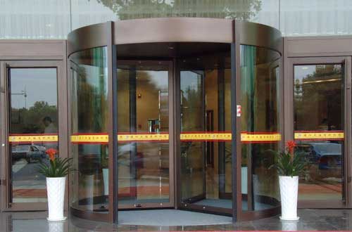 三翼自動旋轉門