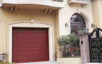 豪華電動車庫門