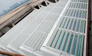 濟(jì)寧文化中心戶(hù)外電動(dòng)遮陽(yáng)百葉工程